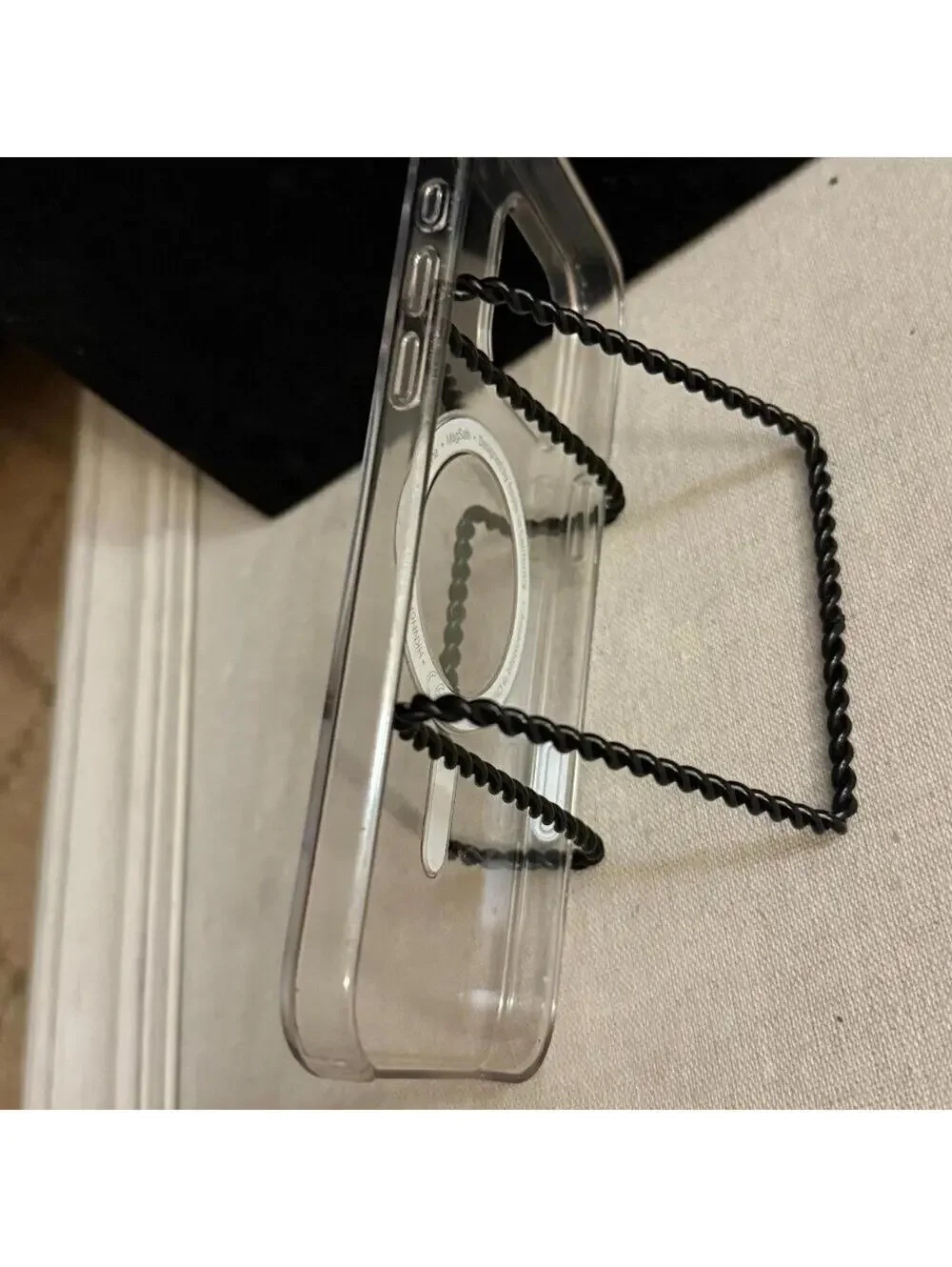Apple Clear Mag safe iphone 15 pro max case